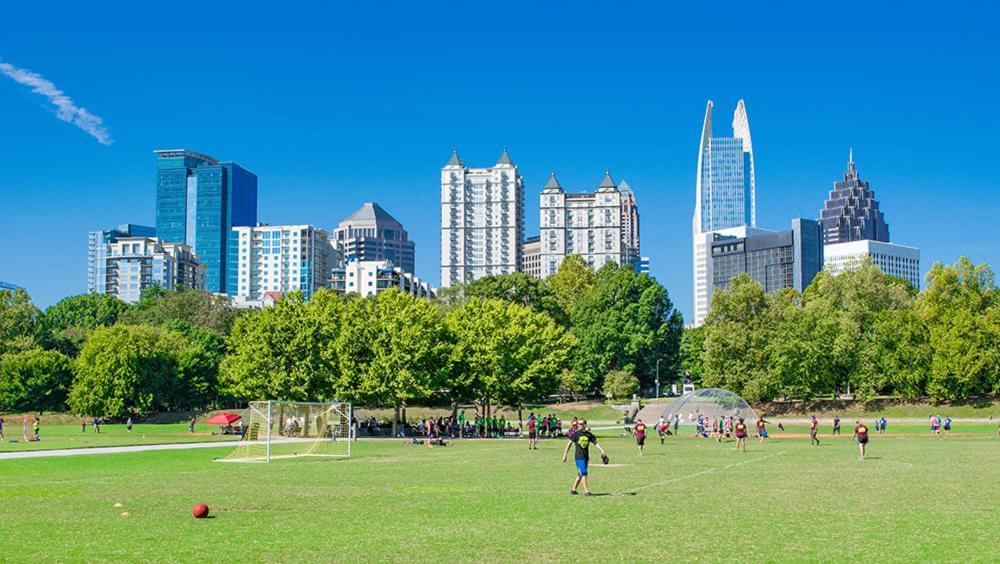 Angelic Central Midtown Home One Block From Piedmont Park Atlanta Exteriér fotografie