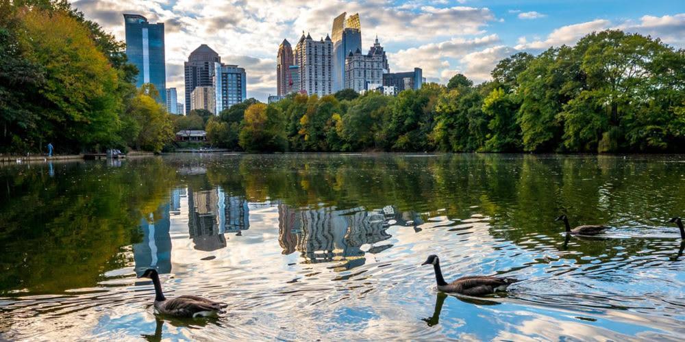 Angelic Central Midtown Home One Block From Piedmont Park Atlanta Exteriér fotografie